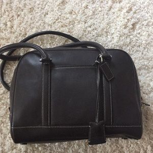 NWOT vintage COACH brown satchel